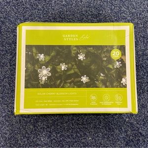 Cherry Blossom Solar String Lights for Outdoors